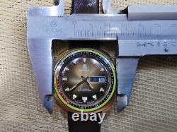 Vintage rare SWISS MADE GOLD PLATED MEN watch SORNA- 21 JEWELS