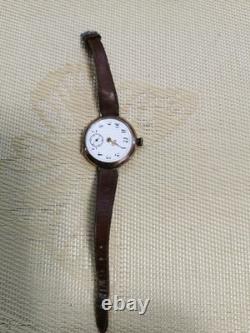 Vintage rare SWISS SOLID SILVER men watch