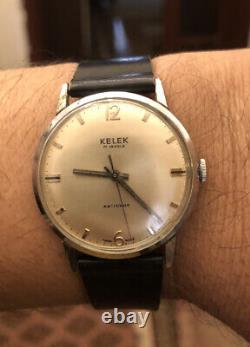 Vintage rare kelek Manual Watch Swiss Made