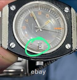 Vintage rare rotary F1 automatic for men watch swiss made braclet after market
