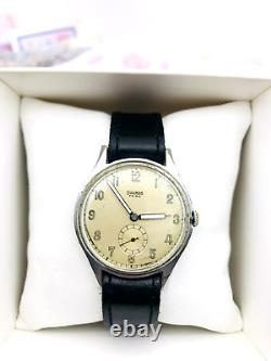 Vintage rare watch Silvana Swiss 1078 watch Military WW2 1930s Service