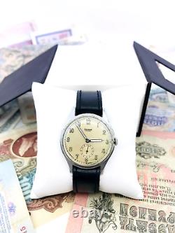 Vintage rare watch Silvana Swiss 1078 watch Military WW2 1930s Service