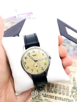 Vintage rare watch Silvana Swiss 1078 watch Military WW2 1930s Service