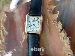 Vintage superfia watch Tank mechanic Swiss watch Gold plated 1970s Rare Watch