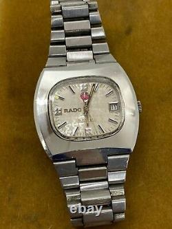 Vintage swiss watch Rado Conway with calendar and very rare dial CIRCA 1970