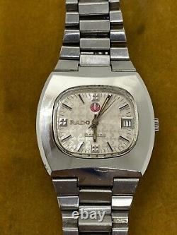 Vintage swiss watch Rado Conway with calendar and very rare dial CIRCA 1970