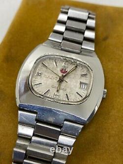 Vintage swiss watch Rado Conway with calendar and very rare dial CIRCA 1970