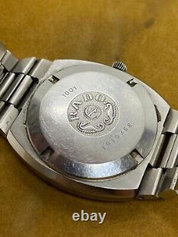 Vintage swiss watch Rado Conway with calendar and very rare dial CIRCA 1970