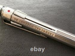 Vtg Caran D'ache 46 / 4 Color Ballpoint Pen / 50's Swiss / Rare /