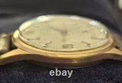 Vtg Rare Sixta Mens Manual Watch 17 Rubis Swiss Ferrotex Working (A12)