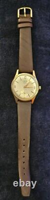 Vtg Rare Sixta Mens Manual Watch 17 Rubis Swiss Ferrotex Working (A12)