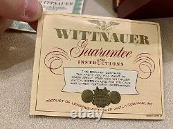 WITTNAUER Ladies RARE VINTAGE SWISS WATCH + Docs + Box COLLECTIBLE