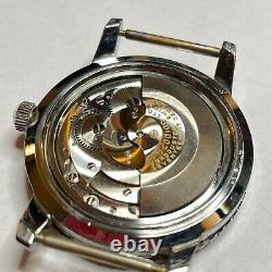 WOW Rare Vintage ZODIAC Sea Wolf Diver ORANGE EXOTIC Automatic Swiss Watch