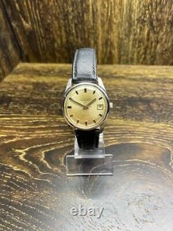 Watch Rutina Super Automatic Date Stainless Steel Vintage Swiss Made RARE
