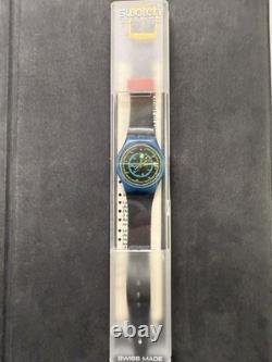 Working Rare Vintage 1986 Swatch Watch GS400 ROTOR Swiss Quartz Wristwatch, 34mm