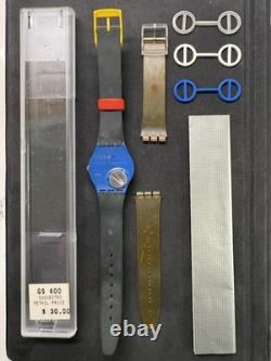 Working Rare Vintage 1986 Swatch Watch GS400 ROTOR Swiss Quartz Wristwatch, 34mm