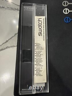 Working Rare Vintage 1986 Swatch Watch GS400 ROTOR Swiss Quartz Wristwatch, 34mm