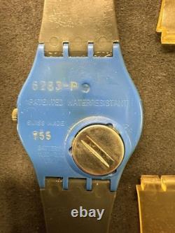 Working Rare Vintage 1986 Swatch Watch GS400 ROTOR Swiss Quartz Wristwatch, 34mm