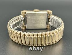 Working Rare Vintage Imperial Swiss Watch Tank Gold Plated Mens Mechanical Y2