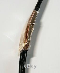 Xezo RARE VINTAGE Ca. 2001 Architect 18K Rose Gold Pl. Watch. #007. Swiss Quartz