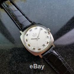 ZENITH 28800 Automatic with Date c. 1960s Rare Mens Swiss Vintage Watch LV492