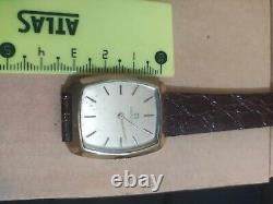 ZENITH Tank RARE VINTAGE Swiss Watch Mechanical gold plated