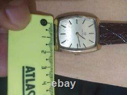 ZENITH Tank RARE VINTAGE Swiss Watch Mechanical gold plated