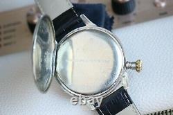 ZENITH World Time Vintage 1930`s Grand Prix Men`s Swiss Luxury rare Wristwatch