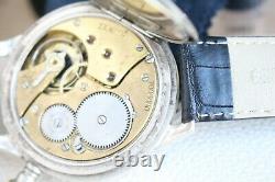ZENITH World Time Vintage 1930`s Grand Prix Men`s Swiss Luxury rare Wristwatch